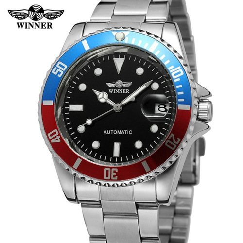 New t-winner8066 men's casual mechanical watch business mechanical watch men's flywheel mechanical watch