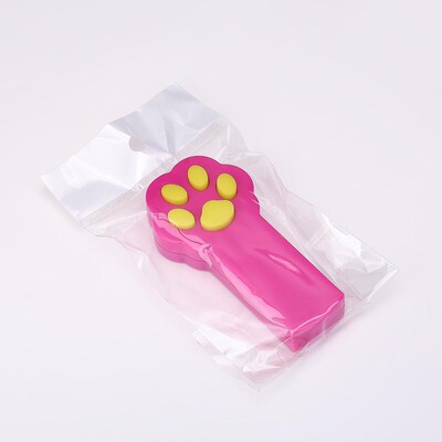 LED镭射灯脚印激光逗猫笔 宠物猫咪用品 激光玩具红外线逗猫棒|ru