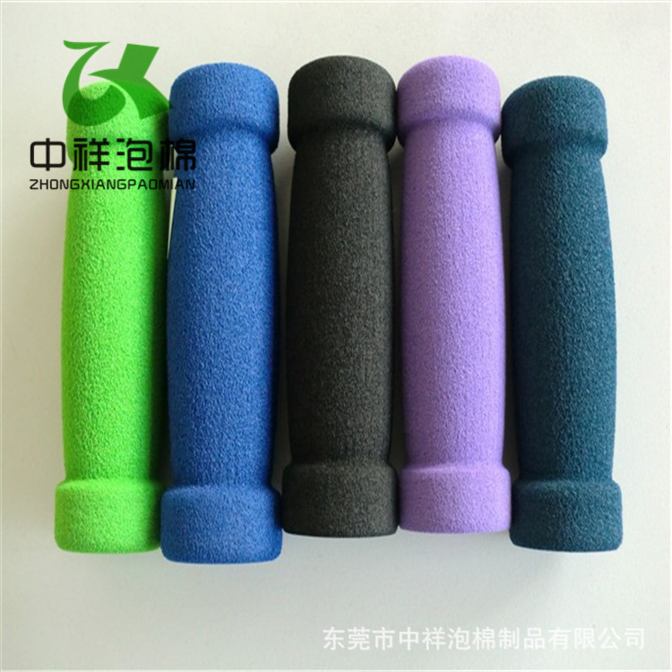 彩色橡塑把套NBR发泡管体育器材防滑握把 衣架海绵套