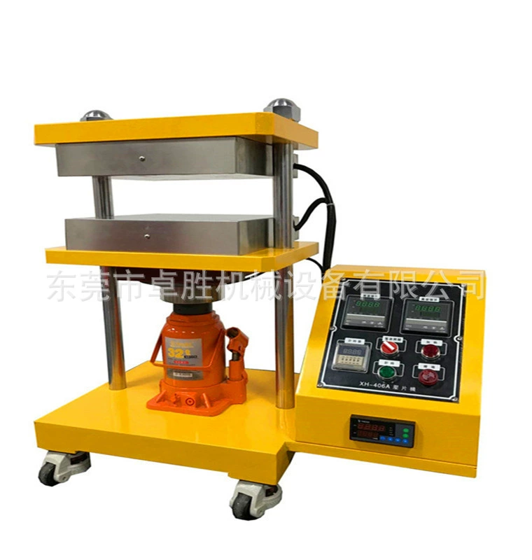 Ручная вулканизатор Двухосный таблеточный пресс с функцией охлаждения Вертикальный плоский вулканизатор небольшой