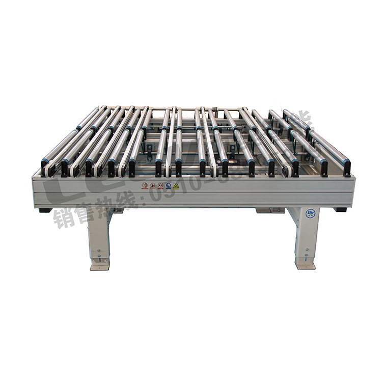 力维智能 平移合流机 套胶式电动滚筒线分流合流 流水线分拣