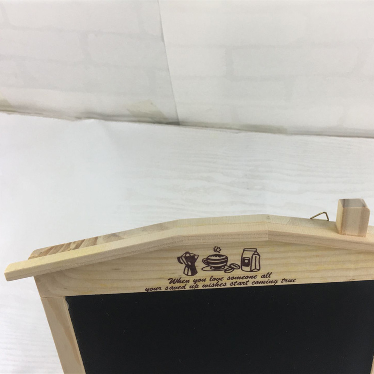 tablero de publicidad creativo tablero de escritorio de madera casa americana con tablero de mensajes magnético aprender tablero