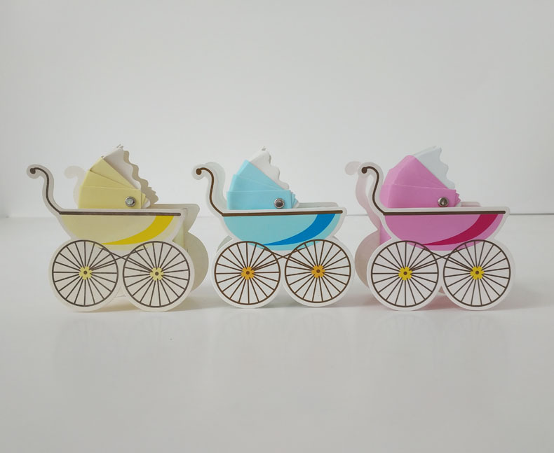 Birthday Baby Carriage Paper Party Gift Wrapping Supplies 1 Piece display picture 1