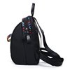 Nylon backpack for leisure, bag for traveling