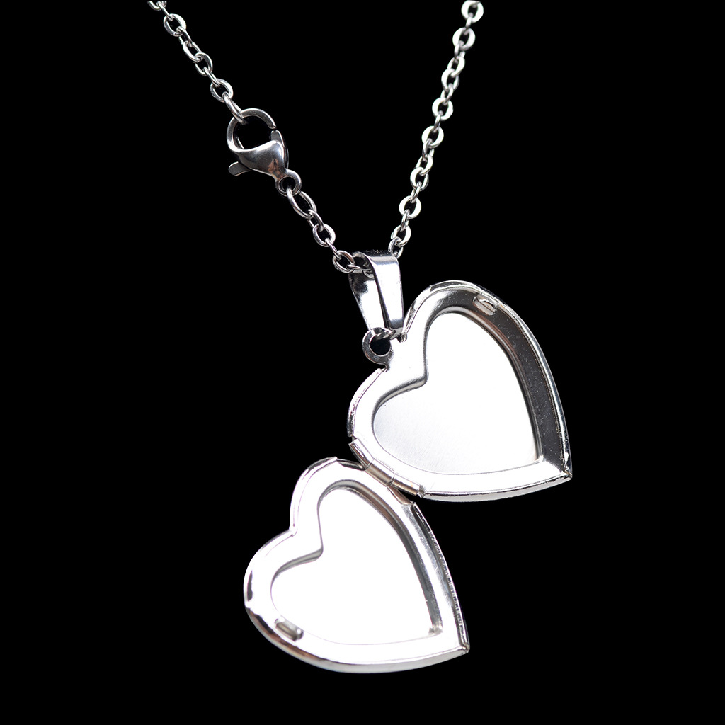 Temperature-sensing Color-changing Heart Necklace  display picture 10