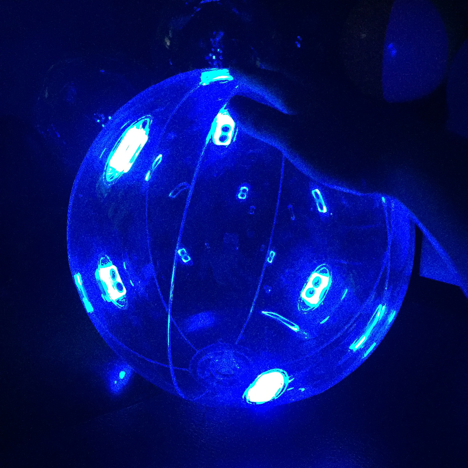 Factory Supply Inflatable Led Luminous Water Toy Ball Inflatable Crystal Transparent Night Led Toy Ball