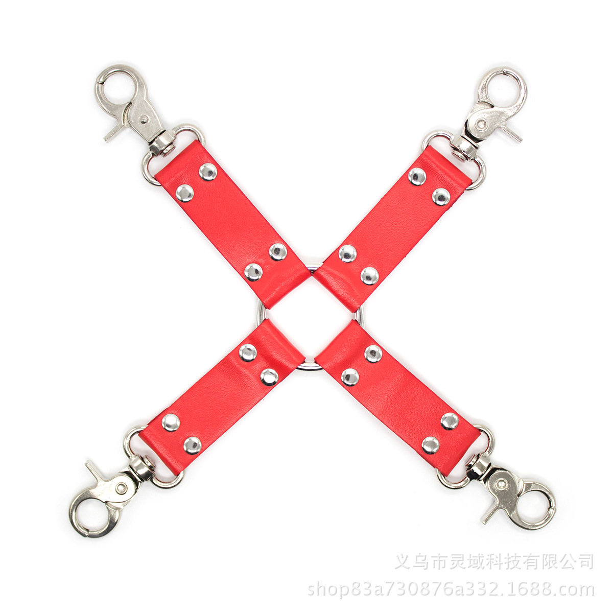 Sexy accesorios vinculantes manos y pies reverso espalda manguito sexy manos y pies vinculante Cruz de cuero Gancho pareja suministros