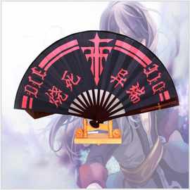 动漫折扇 FFF团 情侣去死 烧死异端 8寸 绢布扇子 漫展