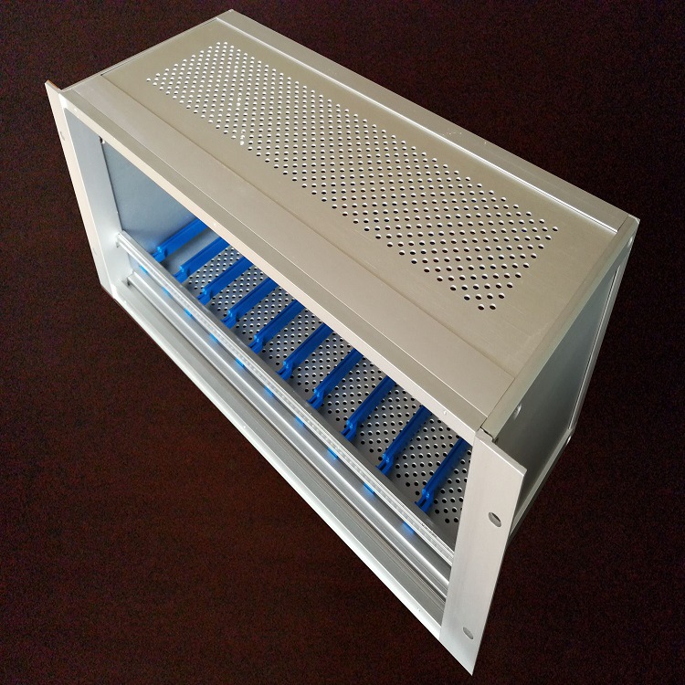 河北厂家加工订制19英寸4U铝合金机箱服务器工控机外壳