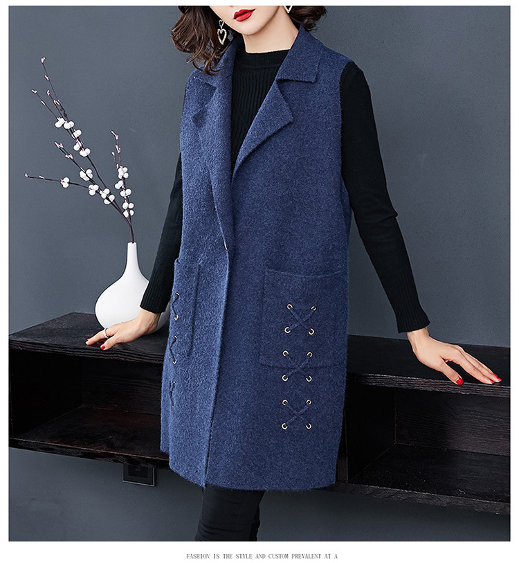 Gilet femme HIRONDELLE CHRYSALIDE en Tricot - Ref 3316342 Image 18