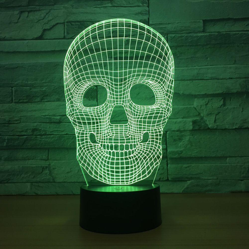 3D立体错觉灯 跨江大桥七彩触摸变色视觉灯 亚克力