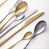 Japanese retro tableware stainless steel, Scandinavian spoon, custom made