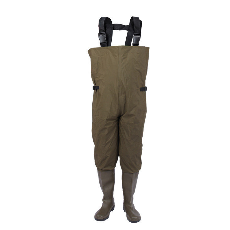 Tower Velvet Adult One-piece Water Pants Lightweight Breathable Half-length Fishing Pants Non-slip Wear-resistant Water Pants