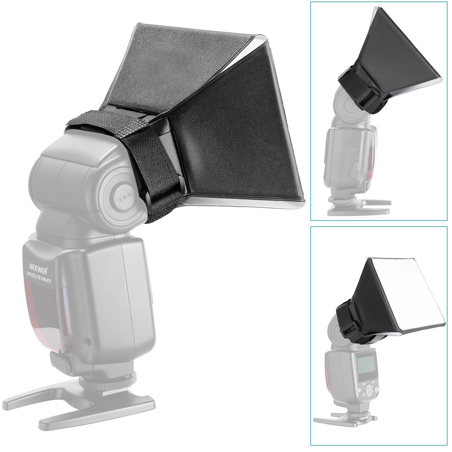 SLR camera universal external flash soft...