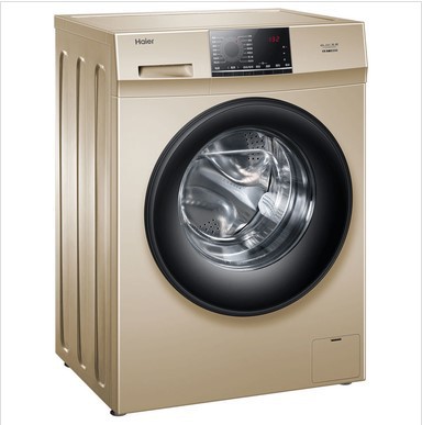 Haier/海尔EG80B829G洗衣机 8公斤变频滚筒时尚香槟金 全国包邮