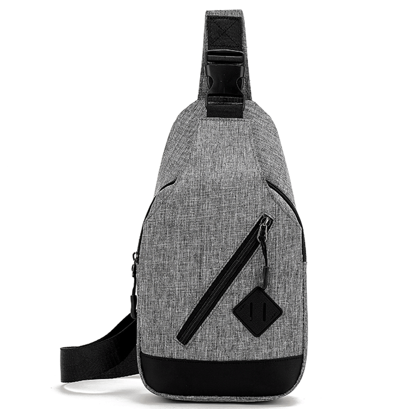 2019新款韩版旅行商务休闲胸包软面牛津布户外旅行斜挎包一件代发|ru