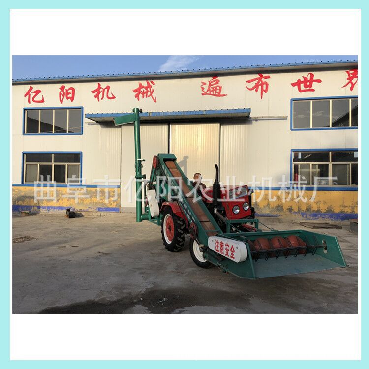 滨州拖拉机带的免剥皮全自动玉米脱粒机