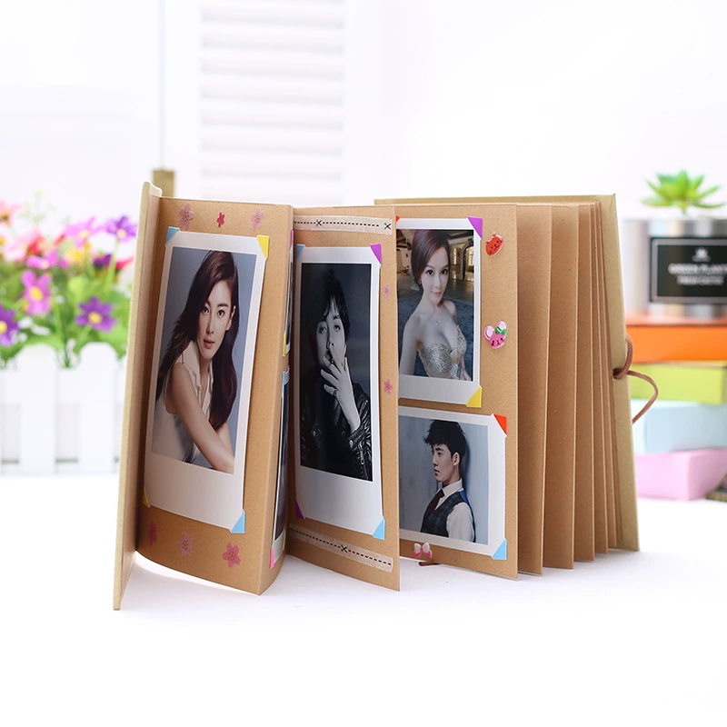 Складной аккордеон, фотоальбом, DIY, для любимого, подарок на день рождения