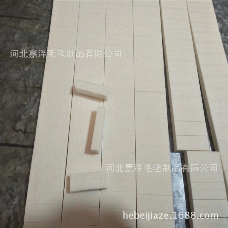 厂家供应异型羊毛毡 毛毡圈毛毡垫片毛毡条密封毛毡垫
