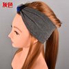 Knitted headband for face washing, Korean style, simple and elegant design, wholesale