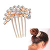 High-end hair accessory for bride, hairgrip from pearl, Korean style