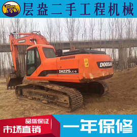 二手斗山DH220挖掘机参数尺寸图片市场价格 二手斗山挖土机