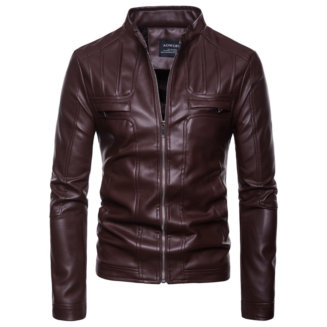 Veste en cuir homme - Ref 3443839 Image 6