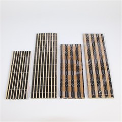 Tea Ceremony Bamboo Mat Tea Pad Coaster Insulation Mat Chinese Style Cloth Cotton Linen Tea Tray Mat Dry Brewing Waterproof Table Runner Bamboo Tea Mat