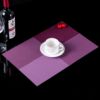 Japanese -style fields PVC four -block British European -style insulation meal cushion table pad Western food hotel supplies spot