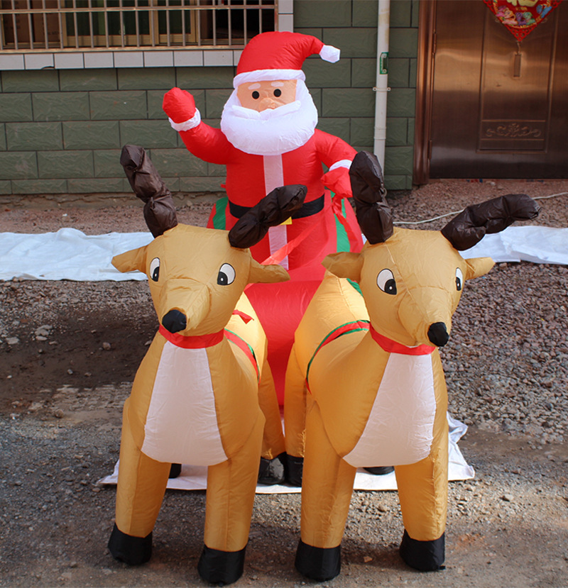 Weihnachten Klassischer Stil Weihnachtsmann Polyester Ferien Luftballons display picture 2