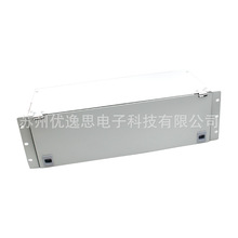 光纖盤線箱 機架式光纜儲纖單元 光纖繞線架 盤線架 儲纖箱1.2厚