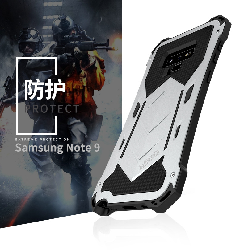 R-Just Armor Ghost Warrior IP54 Waterproof Case Extreme Protection System for Samsung Galaxy Note 9