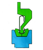 生产折弯机模具上刀模刀具弯板刀折边刀下模模座底模底槽模托