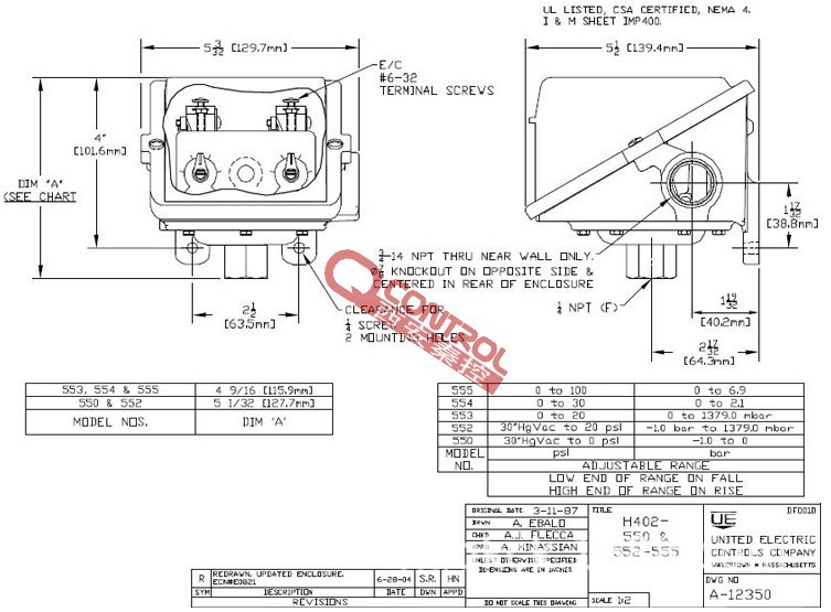 供应【H402K-540 H402K-541】UE美国原装进口关税已上调价格X