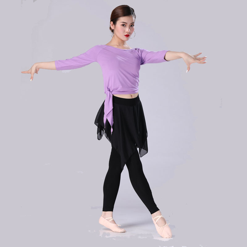 008 [7 포인트 슬리브] 라이트 퍼플 샤프 코너 + 롱 거즈 팬츠