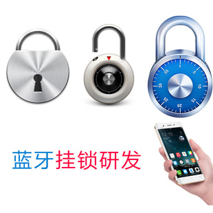 Bluetooth -отпечаток пальцев Smart Lock Solution Разработает мобильный телефон WeChat Code Разблокировать NFC или RFID