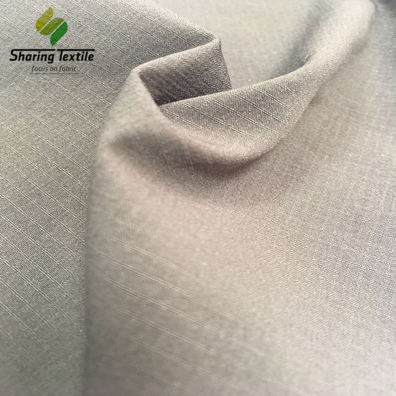 70D+40D尼龙格子经纬弹 锦纶四面弹 吸湿快干休闲运动裤 弹力风衣