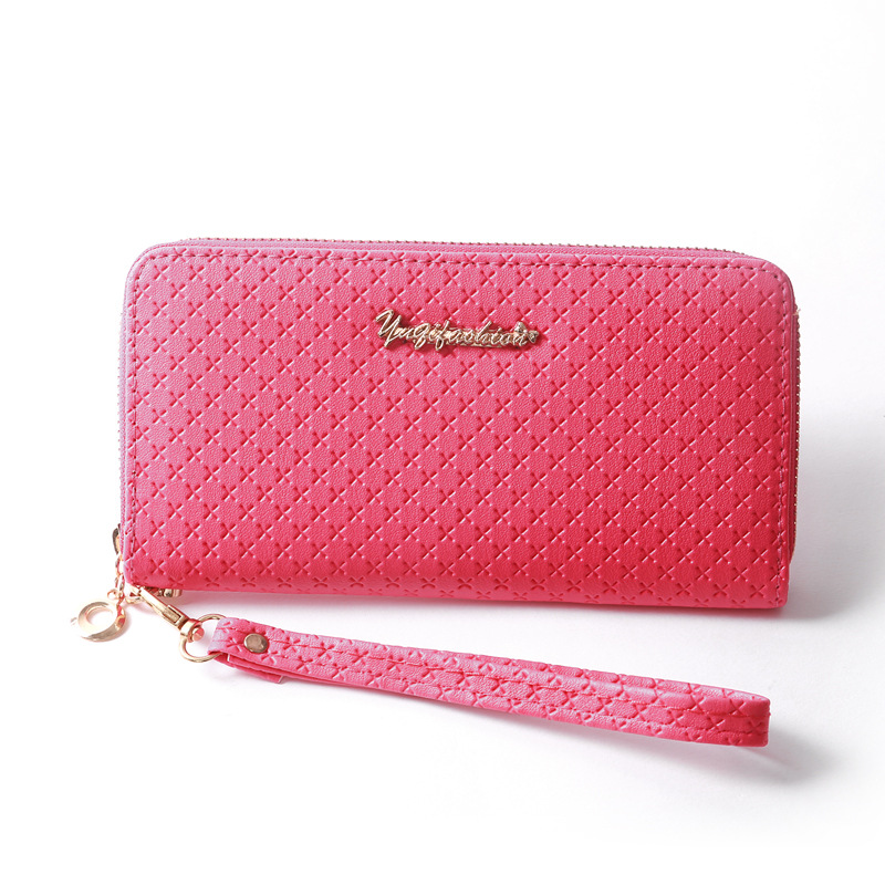 Korean-style Embossed Zipper Wallet display picture 19
