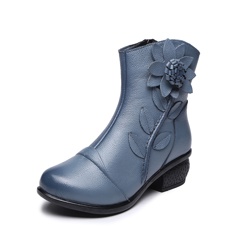 Bottes femme en En cuir - Ref 3355498 Image 5