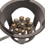 Оптовая лотосная прямая девять печей в плите в сжиженном газовом газе