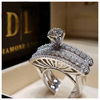 Accessory, wedding ring for beloved, wish, European style