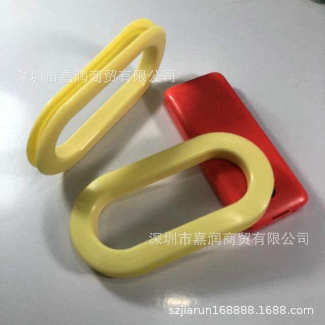 供应塑料提手纸箱扣包装把手椭圆手挽扣纸箱卡扣