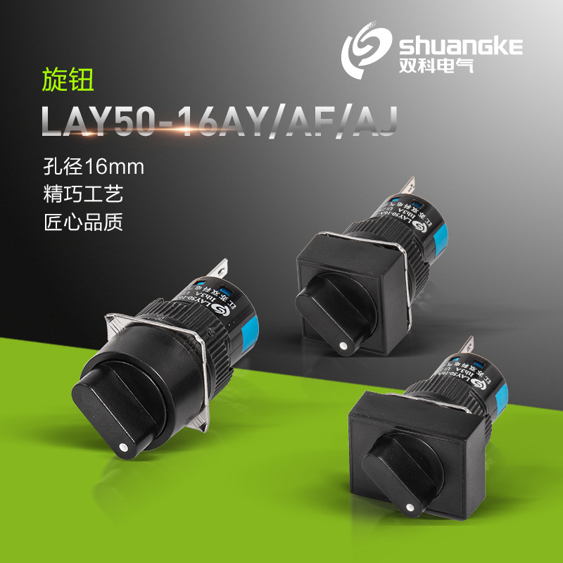 双科旋钮LAY50-16A/16AY/16AF/16AJ-11X/22X/22XS LA39-E11X/K