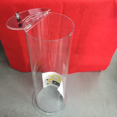 Acrylic water tank Customized Cylindrical Acrylic Aquarium transparent organic glass water tank major Customized