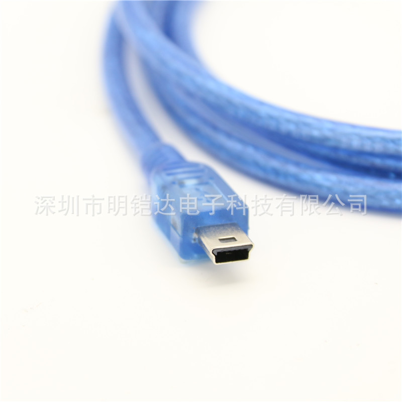 厂家直销迷你mini USB数据线 USB转mini 5pin线 T型口V3数据线铜-阿里巴巴