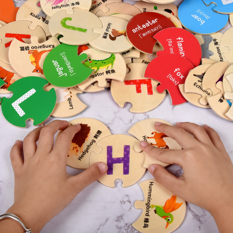 Cognitive toy with letters