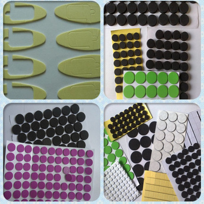 Manufacturer's back glue eva door mat non-slip mat eva Foam shim colour shock absorption silica gel non-slip square shim