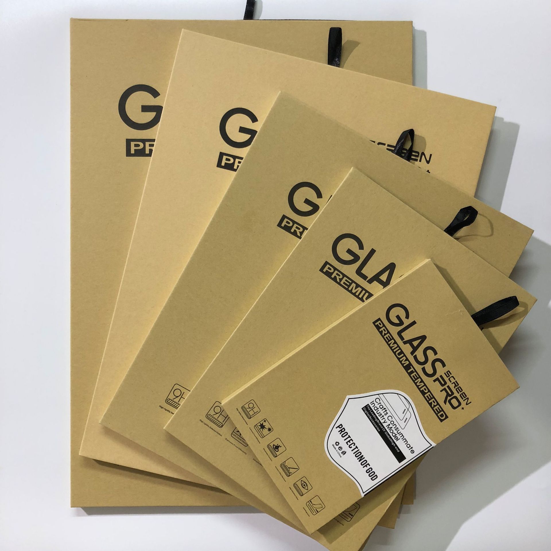 现货批发EAV钢化膜包装盒 钢化膜包装纸盒 4.7  5.5寸