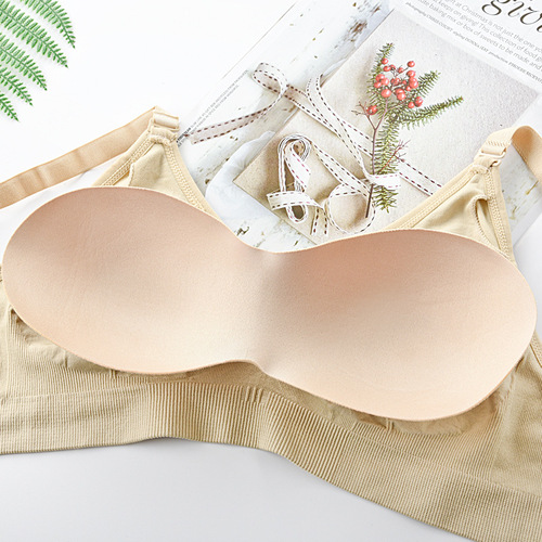 Traditional large size non-wired bra for women with back buckle sexy push-up breast-retracting adjustable sports bra