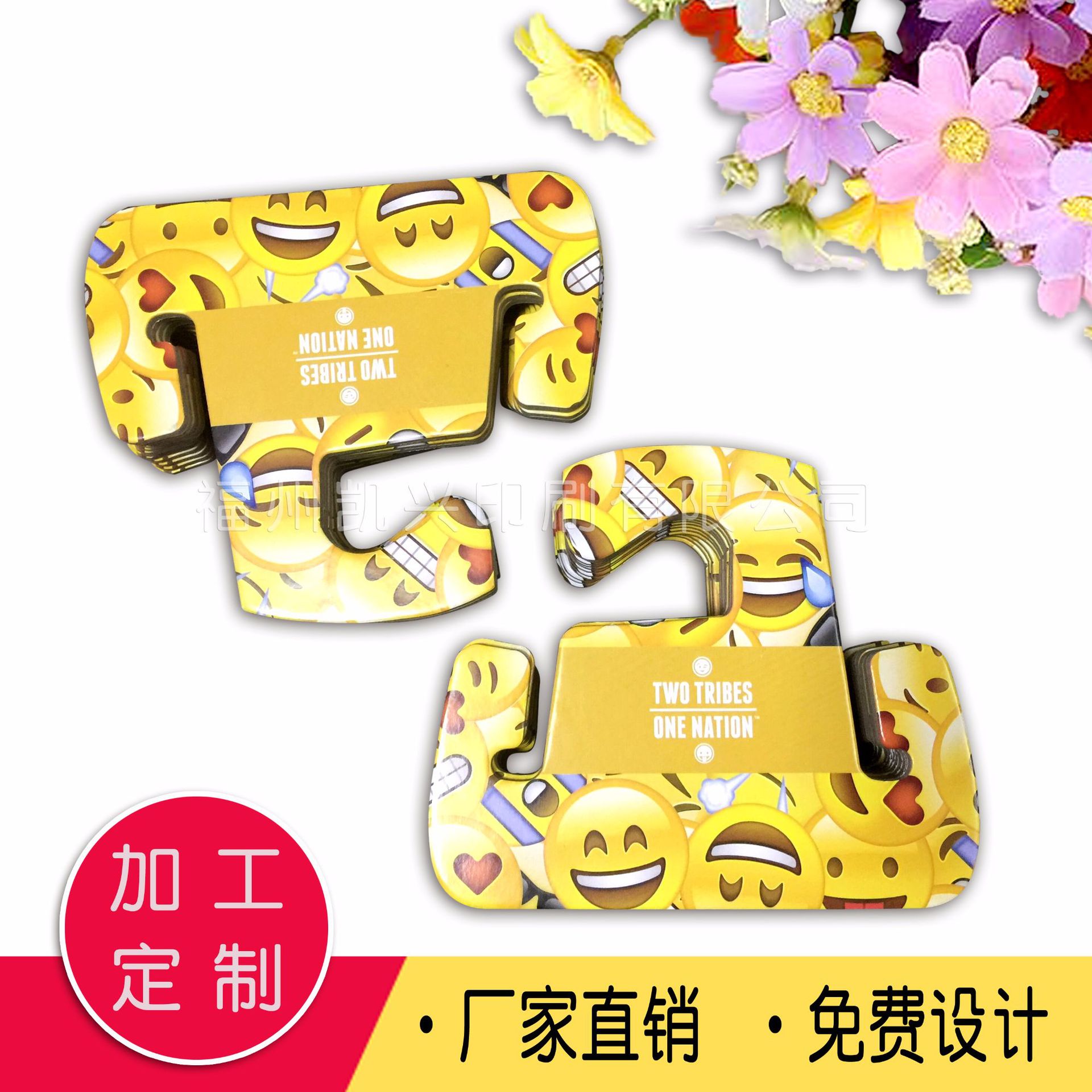 印刷厂定 制鞋类纸挂钩展示纸质服装纸灰板挂钩定 做酒店房门挂钩